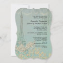 Buscar vintage parís invitaciones Prometida