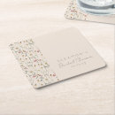 Buscar ducha nupcial posavasos Simple