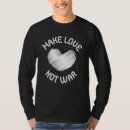 Buscar make love not war camisetas Frío