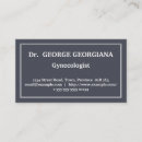 Buscar ginecólogos tarjetas de visita Moderno