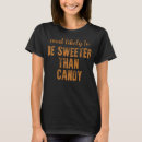 Buscar dulce camisetas Espeluznante