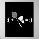 Buscar bádminton posters Cumpleaños