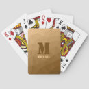 Buscar marrones barajas de cartas Para él