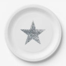 Buscar estrellas papel platos General y unisex