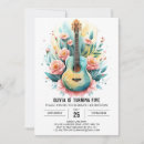 Buscar guitar 13x18 invitaciones Música
