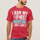 Buscar primer maratón camisetas Correr