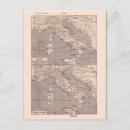 Buscar mapa de italia postales Vintage