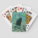 Buscar gato negro barajas de cartas General y unisex