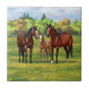 Buscar caballo marrón azulejos Animales de granja