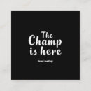 Buscar chapas tarjetas de visita Divertido