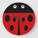 Buscar mariquitas relojes de pared Dibujo animado