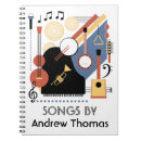 Buscar canciones libretas Escritor de canciones