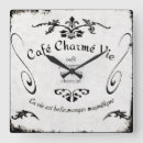 Buscar letrero relojes de pared Café