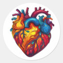 Buscar anatomía del corazón pegatinas Ilustracion