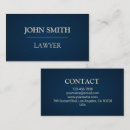 Buscar attorney tarjetas de visita Minimalist
