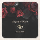 Buscar gótico boda posavasos Oscuro