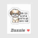 Buscar shih tzu pegatinas Adorable