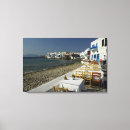 Buscar mykonos lienzos Isla