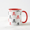 Buscar cruzado tazas Calavera