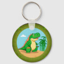 Buscar dinosaurio del dibujo animado llaveros Colorido