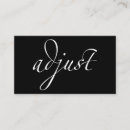 Buscar centrado tarjetas de visita Negocio