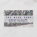 Buscar bici tarjetas de visita Paseo