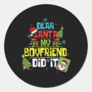 Buscar loves redondas pegatinas Navidad