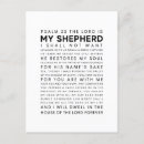 Buscar el señor es mi pastor postales Oración