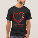 Buscar mariposa roja camisetas Corazón