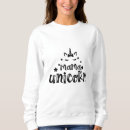 Buscar unicornio mujer sudaderas Rosa