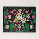 Buscar día de los muertos puzzles Calavera