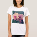 Buscar orquídeas rosadas camisetas Flores