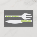 Buscar profesional culinario tarjetas de visita Moderno