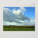 Buscar día nublado postales Azul