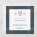 Buscar tartan invitaciones Futura madre