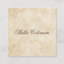 Buscar pergamino antiguo tarjetas de visita Retro