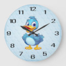 Buscar pato azul relojes de pared Moderno