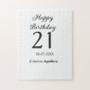 Buscar feliz cumpleaños puzzles 10 20 30 40
