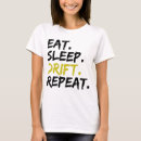 Buscar la deriva camisetas Ajuste