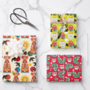 Buscar étnico papel de regalo Colorido