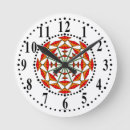 Buscar color naranja relojes de pared Para todos
