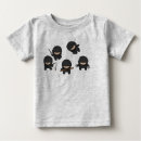 Buscar ninja bebe camisetas Bebé