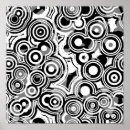 Buscar abstracto blanco y negro posters Patrones