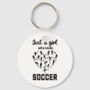 Buscar fútbol llaveros Para ella