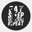 Buscar eat sleep pegatinas Baloncesto