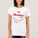 Buscar mathe camisetas Para ella