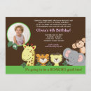 Buscar del parque zoológico invitaciones de cumpleaños Elefante