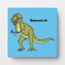 Buscar dinosaurio placas fotograbadas T rex