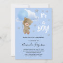 Buscar oso azul invitaciones Invitados