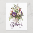 Buscar florales del feliz cumpleaños vintage postales Para todos